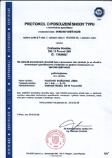 Certifikát společnosti DHPLAST